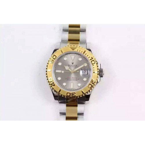 Rolex Yacht-Master 16623 JF Best Edition Gray Dial on SS/YG Bracelet SA3135
