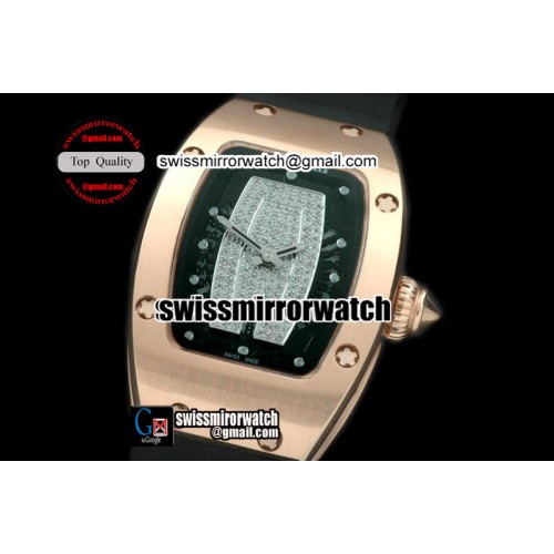 Richard Mille BLING BLING LIMITED EDITION RG/RU Diam Asian 21J Decorated