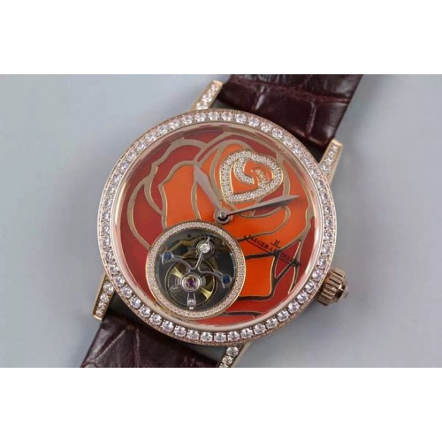 Jaeger-LeCoultre Haute Rose Tourbillon RG/LE Red Flying Tourbillon