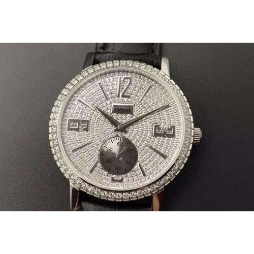 Piaget 41mm SS/LE Full Diamond A2824