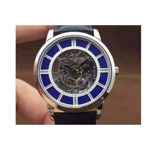 Jaeger-LeCoultre Skeleton SS/LE Blue A2824