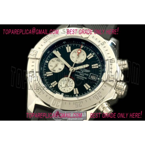 Breitling 2011 Avenger Chrono SS/RU Black A-7750