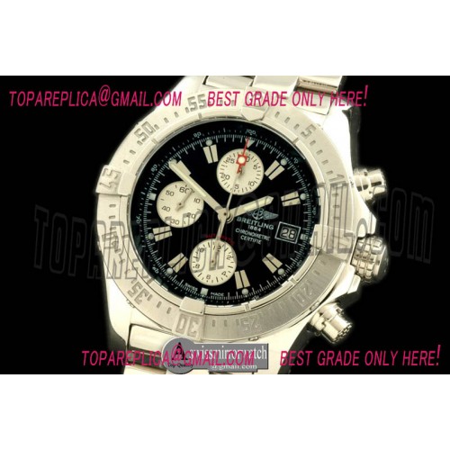 Breitling 2011 Avenger Chrono SS/SS Black A-7750