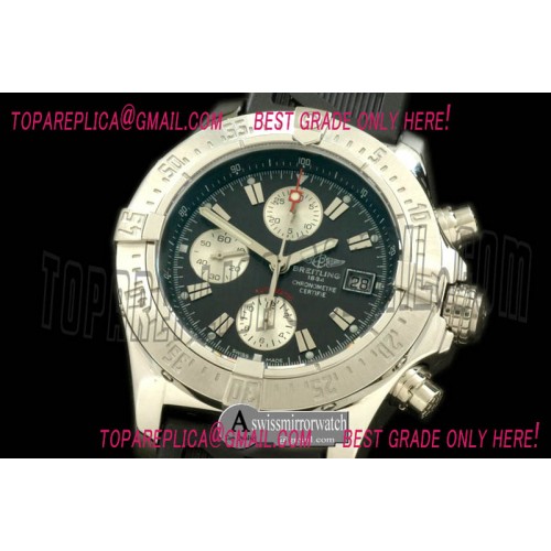 Breitling 2011 Avenger Chrono SS/RU Grey A-7750 28800bp