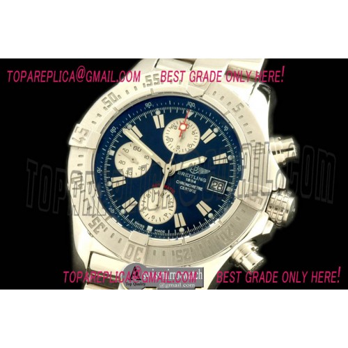 Breitling 2011 Avenger Chrono SS/SS Blue A-7750