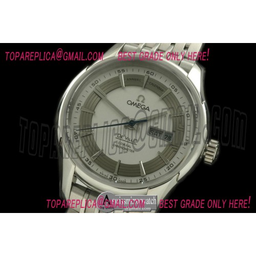 Omega Deville Hour Vision Co Axial Day/Date SS/SS