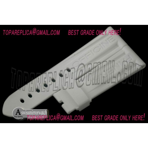 Panerai 24/22 Grey Rubber Strap for 44mm Pams Panerai 24/22 Grey Rubber Strap for 44mm Pams