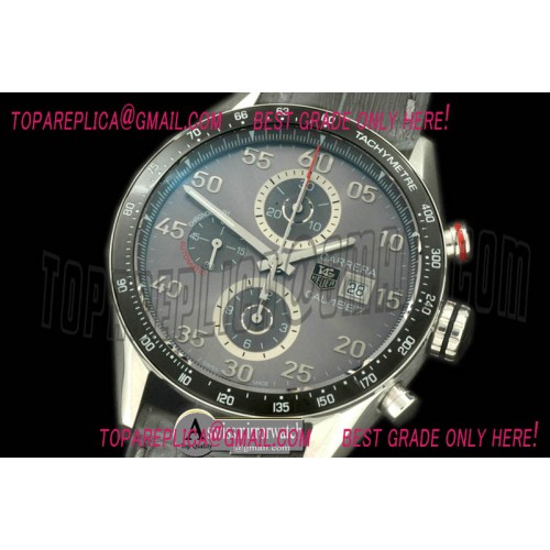 Tag Heuer Carrera 1887 Date Chrono SS/LE Grey A-7750