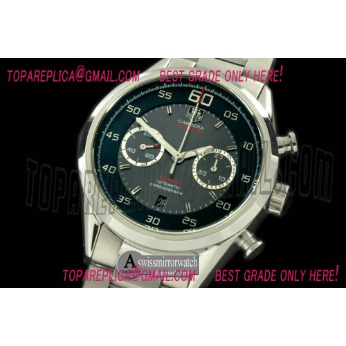 Tag Heuer Carrera 1887 Chrono SS/SS Black/Grey A-7750