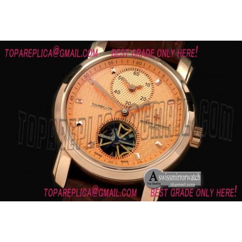 Vacheron Constantin Matle Tourbillon Duo Time RG/LE R-Gold Asian Auto 2813