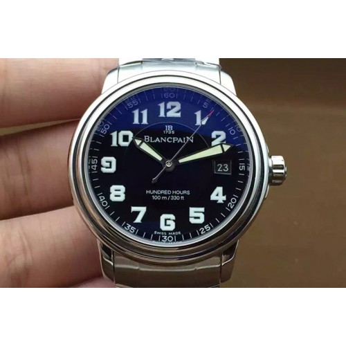Blancpain 100 Hours SS/SS Black Miyota 9015