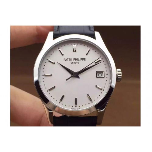 Patek Philippe 5107 Calastrava SS/LE White A324