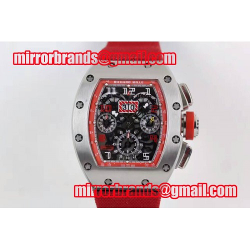 Richard Mille Lemans Classic Carbon SS/Red Nylon Asian 7750