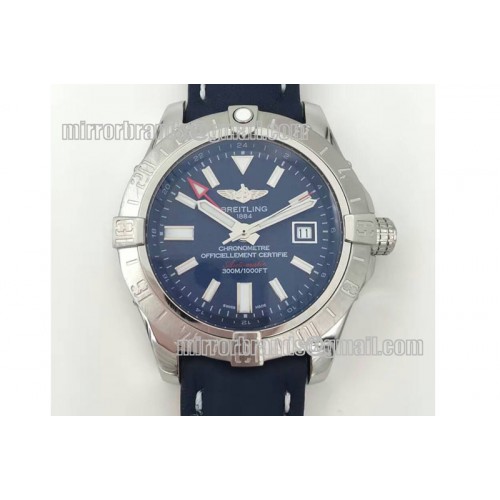 Breitling Avenger II GMT SS/LE Blue A-2836