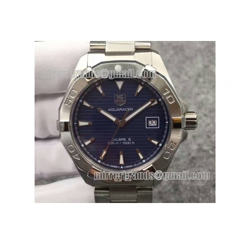 Tag Heuer  AquaRacer Calibre 5 SS/SS Blue Asia 2824