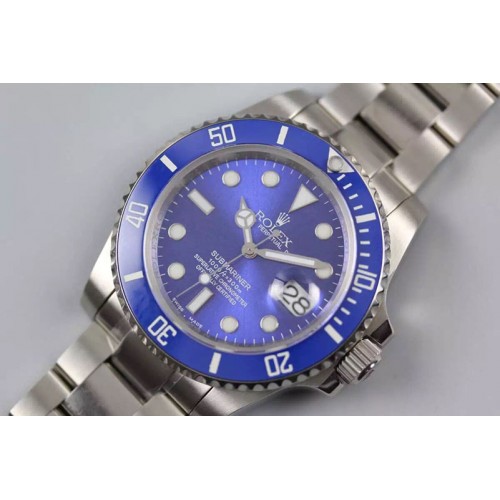 Rolex Submariner 116610 LB Blue Ceramic LF 1:1 Best Edition SA3135 V2