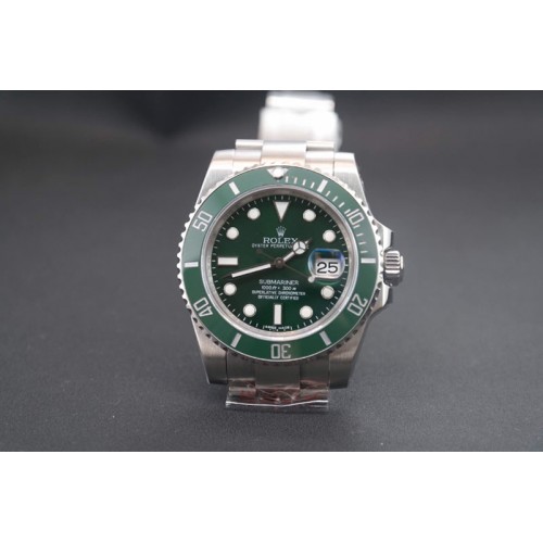 Rolex Submariner 116610 LV Green Ceramic V5 1:1 Noob Best Edition A3135