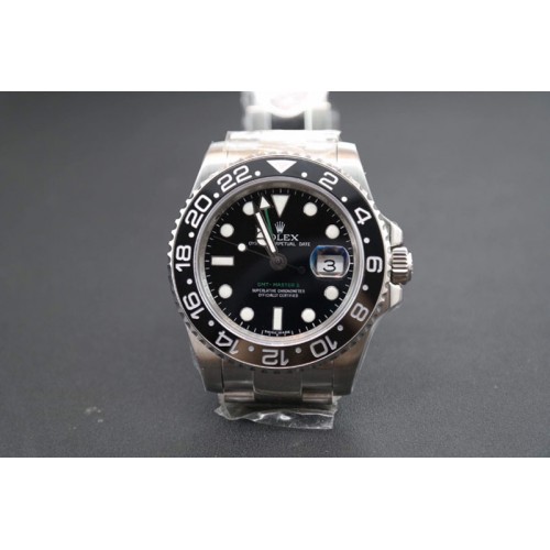 Rolex GMT-Master II 116710 LN V5 Black Ceramic 1:1 Noob Best Edition A2836 Rolex GMT-Master II 116710 LN V5 Black Ceramic 1:1 Noob Best Edition A2836