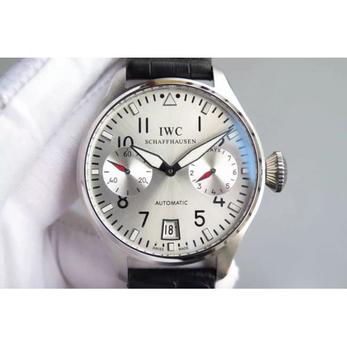 IWC Big Pilot 7 Days SS/LE White A52010