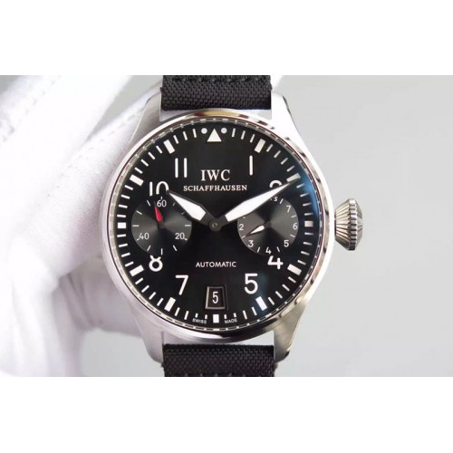 IWC Big Pilot 7 Days SS/LE Black A52010