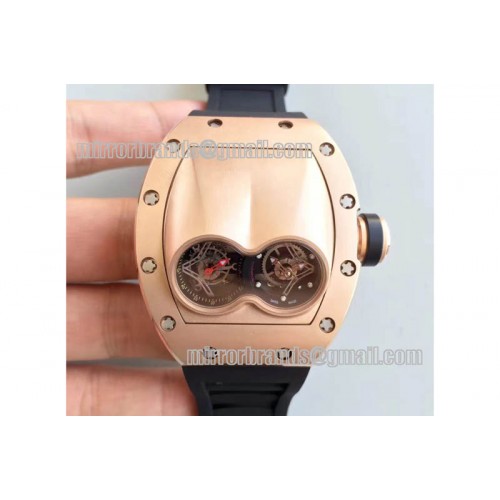 Richard Mille RM053 Pablo MacDonogh Tourbillon RG/RU Blk A2824