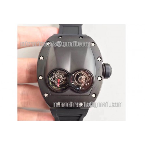 Richard Mille RM053 Pablo MacDonogh Tourbillon PVD/RU Blk A2824