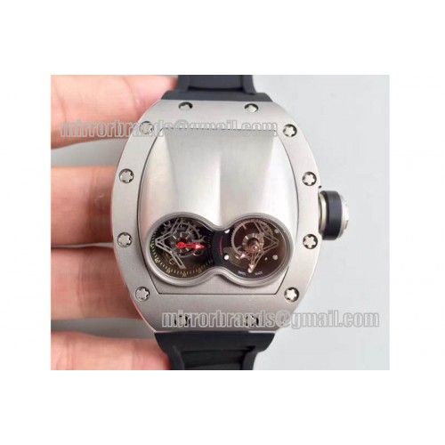 Richard Mille RM053 Pablo MacDonogh Tourbillon SS/RU Blk A2824