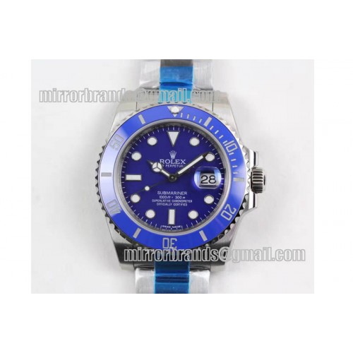 Rolex Submariner 116619 LB Blue Ceramic V7 1:1 Noob Best Edition SA3135