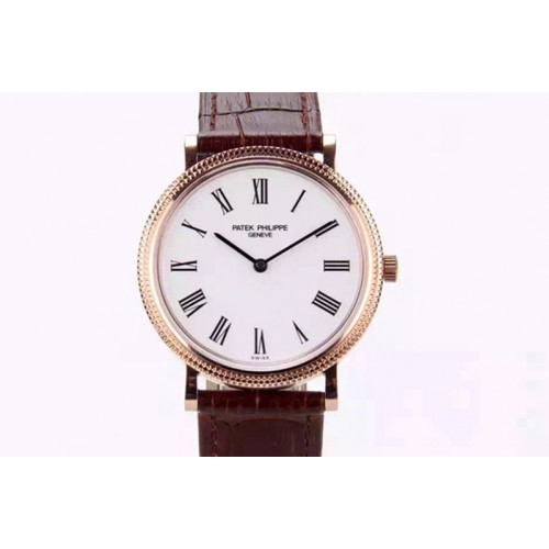 Patek Philippe  5120 Calastrava RG/LE White Dial Cal.240