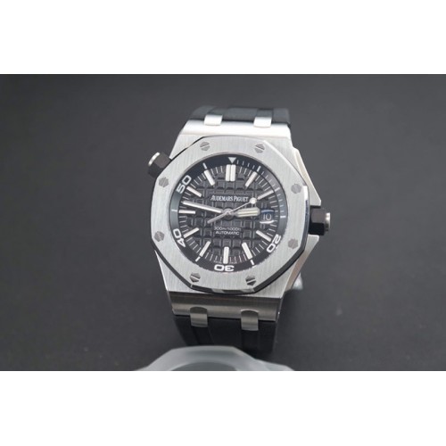 Audemars Piguet Royal Oak Offshore Diver 1:1 V7 JF Best Edition on Rubber Strap A2824