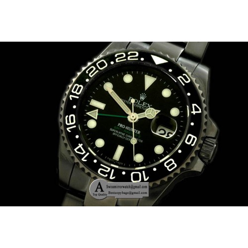 Rolex Pro Hunter GMT PVD PVD Asian 2813 Replica Watches
