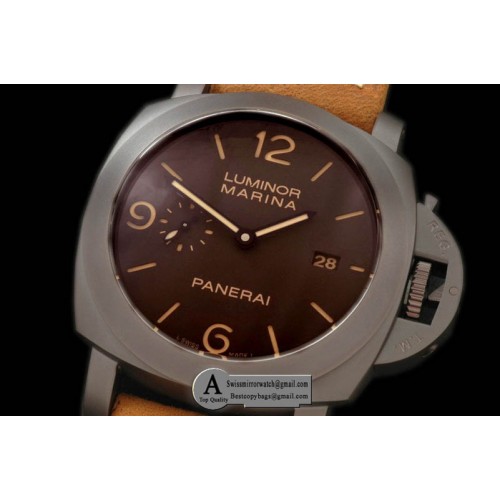 Officine Panerai Luminor Marina Automatic 44mm Pam386M Composite 1950 3 days Replica Watches