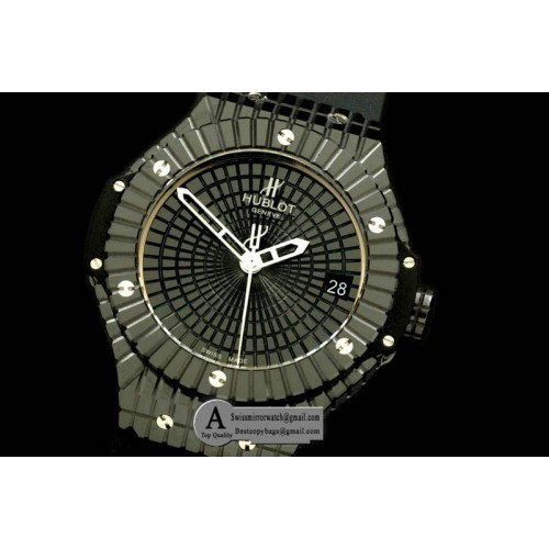 Hublot  Big Bang Special Edition Caviar Full Black 1:1 Replica Watches