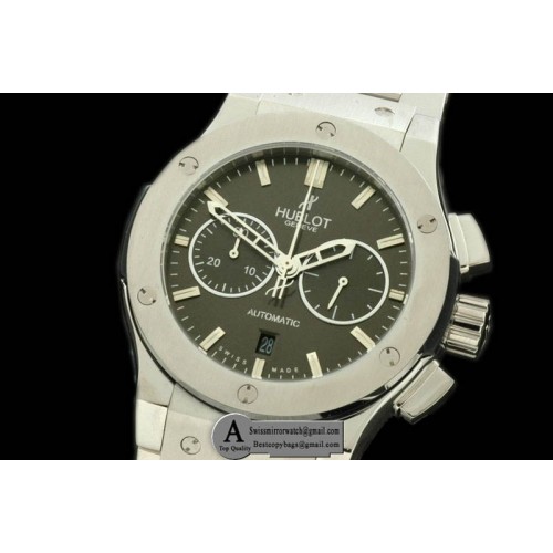 Hublot Classic Fusion Chrono V2 521.NX.7070.NX SS SS Grey A 7750 Replica Watches