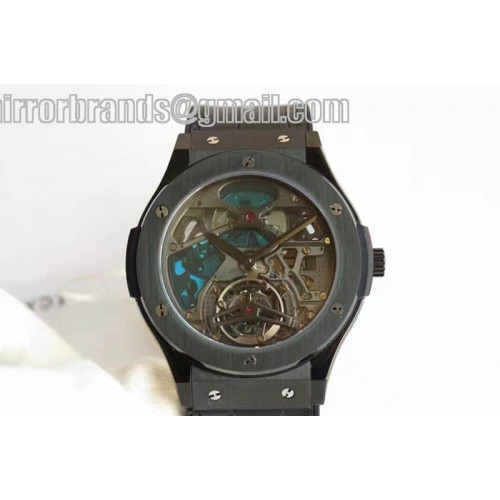 Hublot Classic Fusion Manual Tourbillon 45mm PVD TF Best Edition