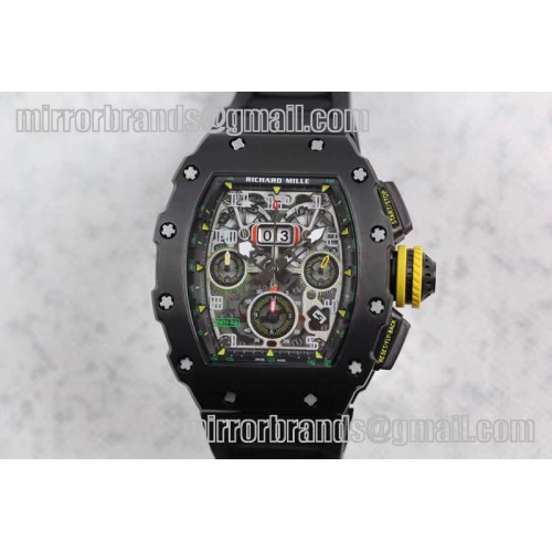 Richard Mille Unveils the RM 11-03 PVD Flyback Chronograph A7750