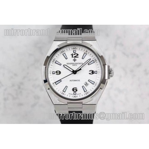 Vacheron Constantin Overseas SS 1:1 Best Edition White Textured Dial