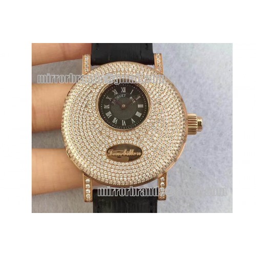 Breguet Classique Complications 1801 Tourbillon RG with Diamond Case Cover Breguet Classique Complications 1801 Tourbillon RG with Diamond Case Cover