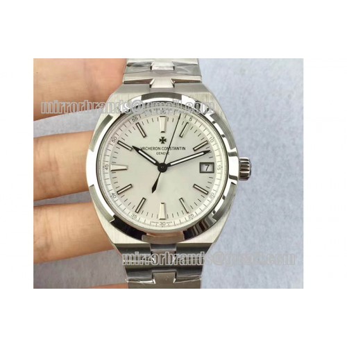 Vacheron Constantin Overseas SS/SS White M-8215VC Calibre 5100