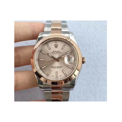 Rolex DayDate II Oversize 41mm 116334 TT President Gold Dial Sticks Markers