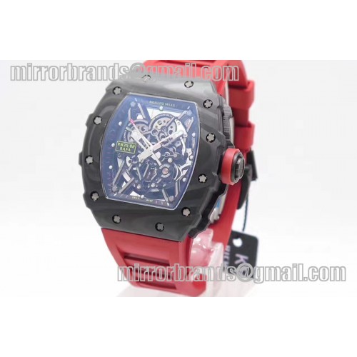 Richard Mille RM035-02 Rafael Nadal Forge Carbon Titanium Case KVF Best Edition Red