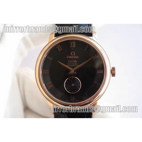 Omega De Ville RG MK Sliver/Black Dial  Asian Seagull T1701