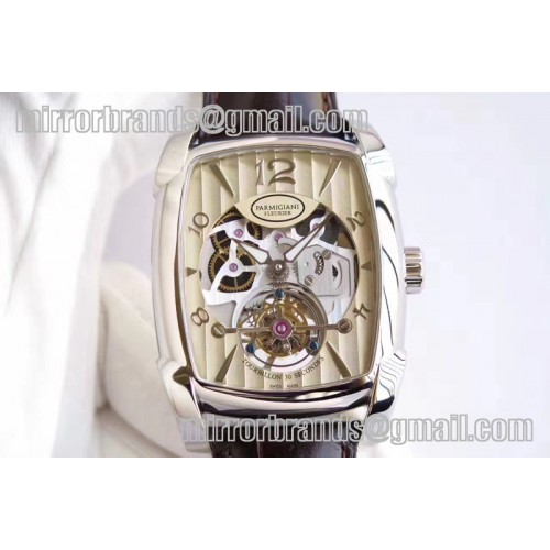 Parmigiani Fleurier  Kalpa Grande Tourbillon SS Cream Skeleton Dial