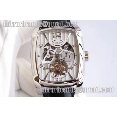 Parmigiani Fleurier Kalpa Grande Tourbillon SS Silver Skeleton Dial