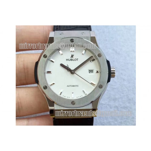 Hublot Classic Fusion King SS/LE White Asian Clone 2892