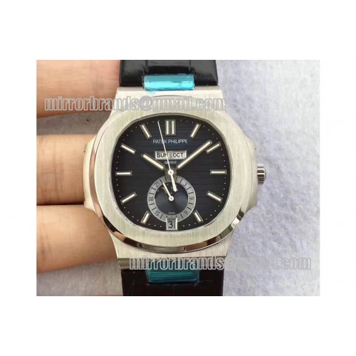 Patek Philippe Nautilus 5726 Complicated SS Blue Textured Dial A324