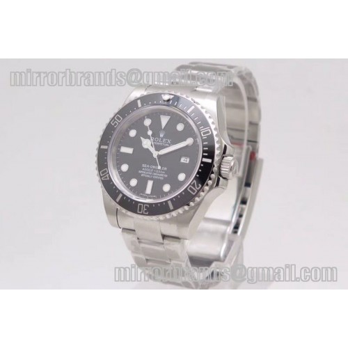 Rolex Sea-Dweller 116600 Black Ceramic 1:1 Noob Best Edition SA3135 V7