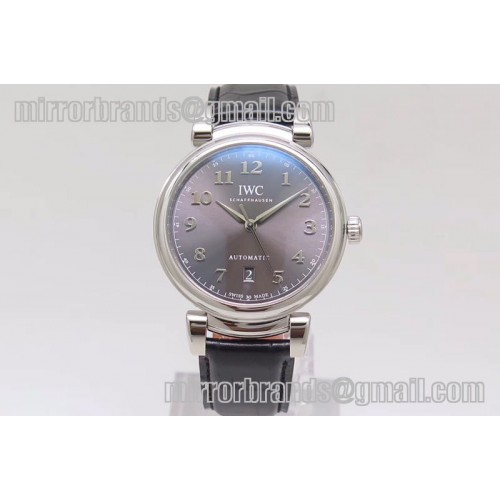IWC Da Vinci IW356602 SS TW 1:1 Best Edition Gray Dial SS A2892