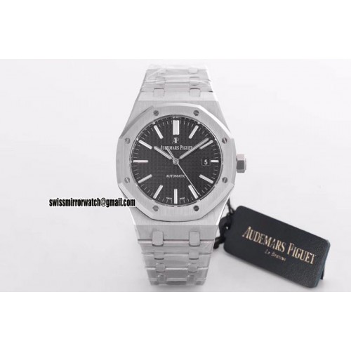 Audemars Piguet 15400 Royal Oak 41mm V2J JF Black Dial A3120