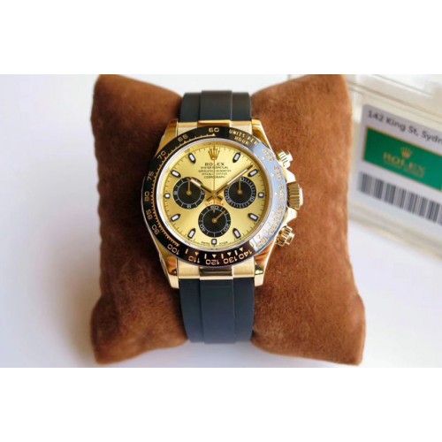 Rolex Daytona YG 116518LN ARF Gold Dial A4130
